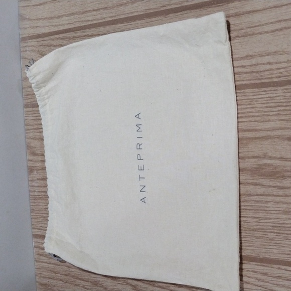 ANTEPRIMA Cream Drawstring Dust Bag – 13x12" Storage for Women’s Accessories - Picture 5 of 8